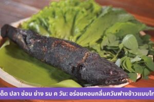 สูตรเด็ด ปลา ช่อน ย่าง รม ค วัน: อร่อยหอมกลิ่นควันฟางข้าวแบบไทยแท้
